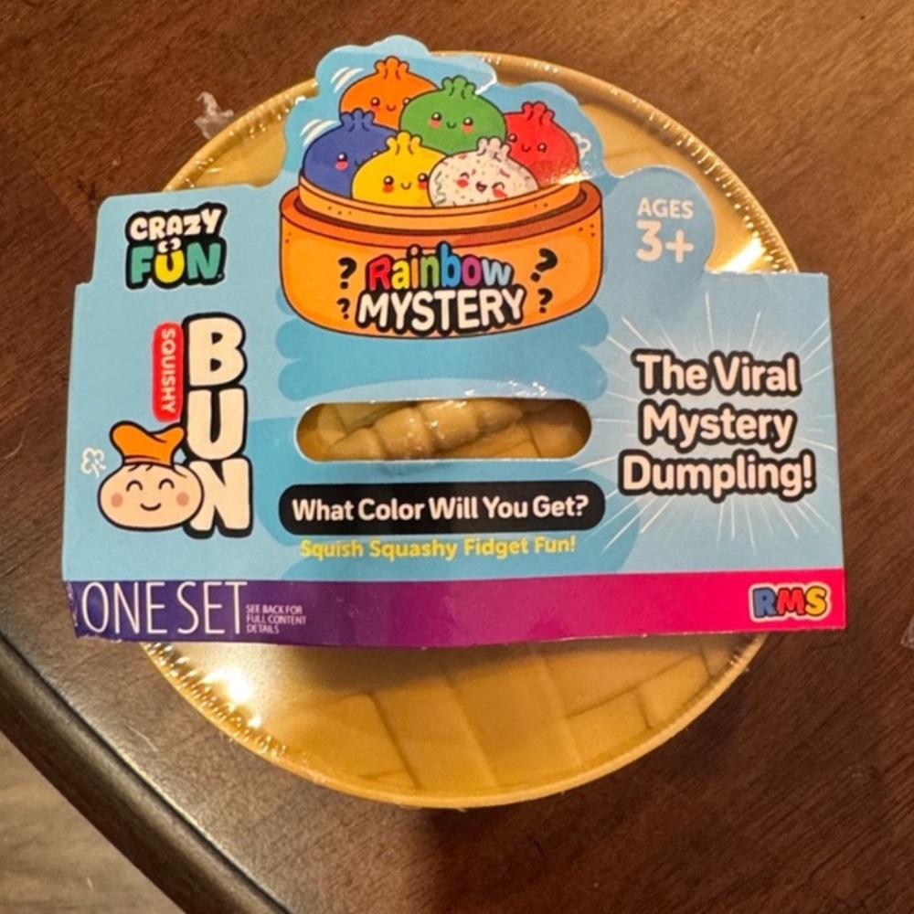 RMS Crazy Fun Rainbow Mystery Viral Dumpling Tik Tok 1 SEALED BUN LAST ONE !!